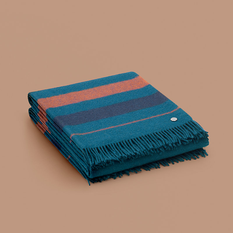 エルメスHermes Rocabar プレード ブランケット カシミヤ Rocabar blanket | Hermès UK